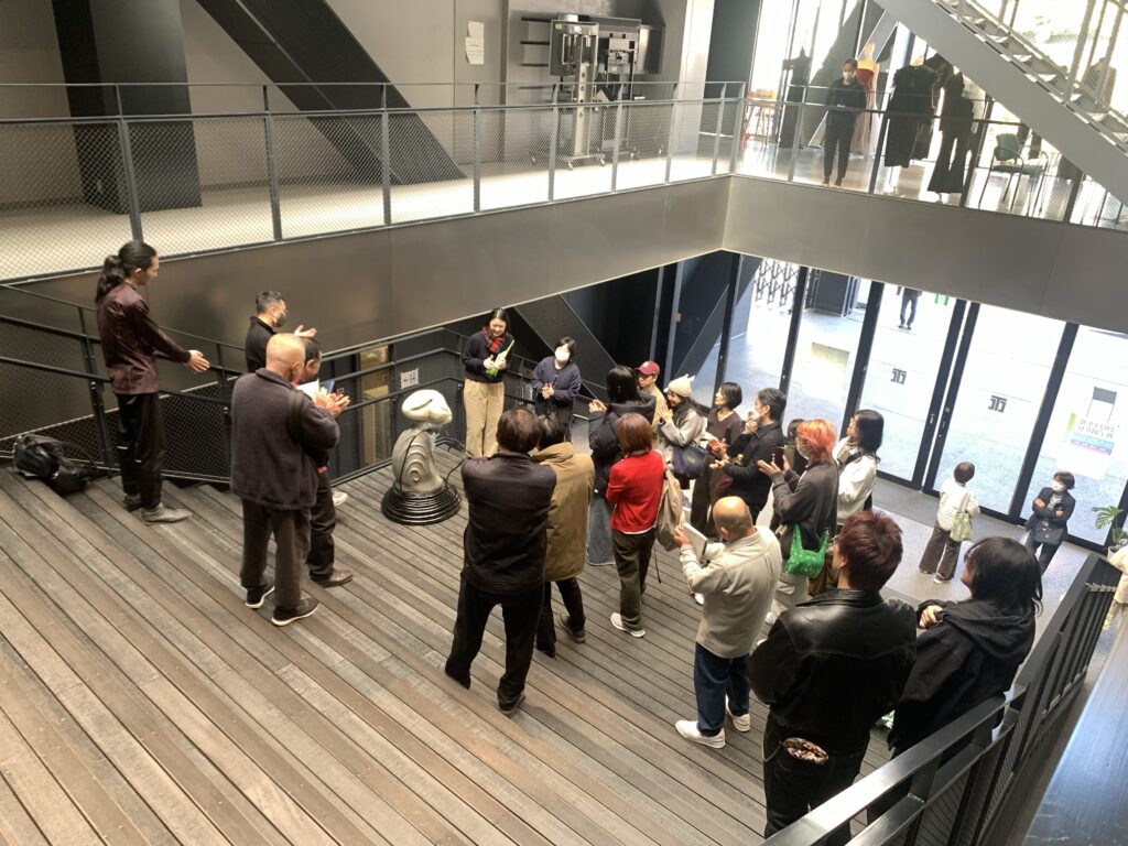 2024年度の公開講評会の様子(彫刻コース)